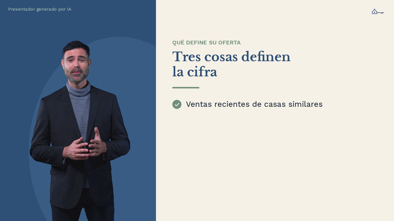 Cómo calculamos una oferta en efectivo por su casa