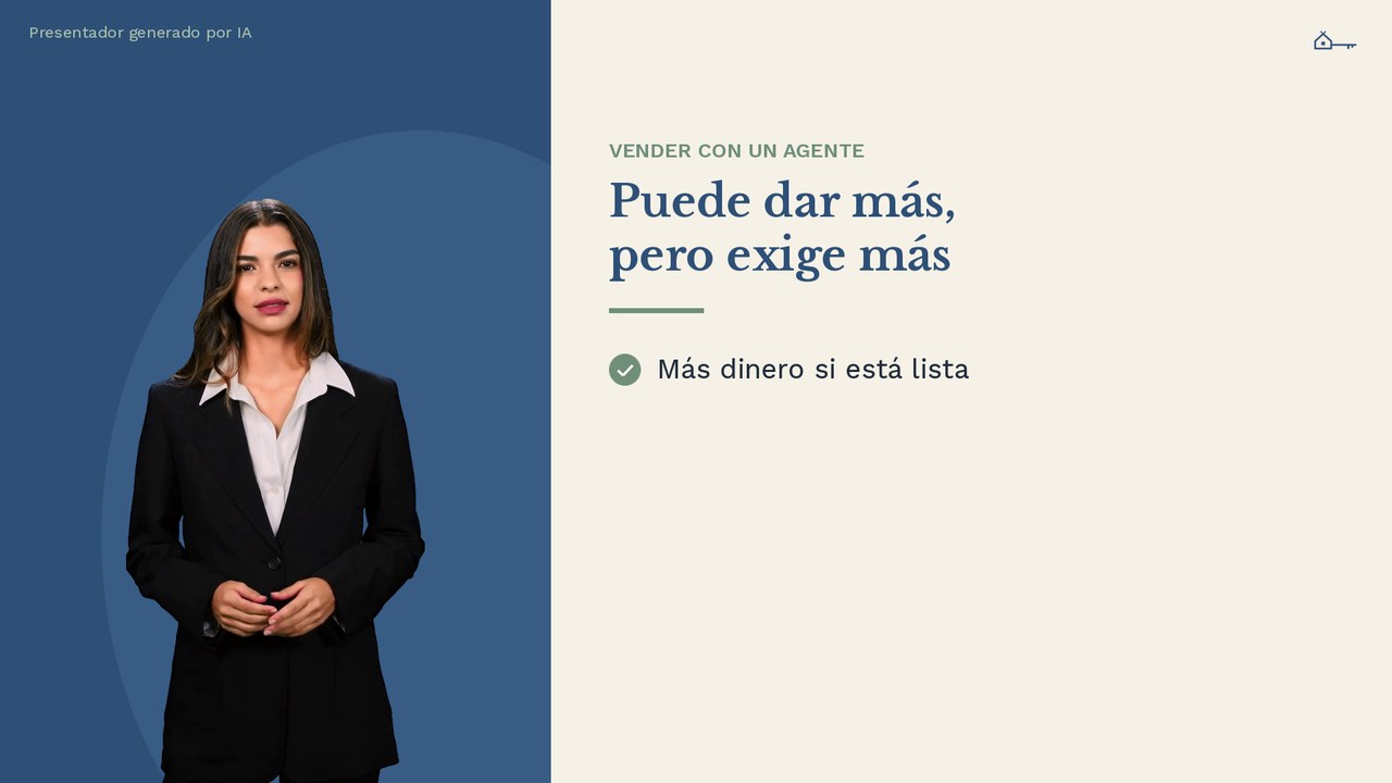Oferta en efectivo vs. vender con un agente