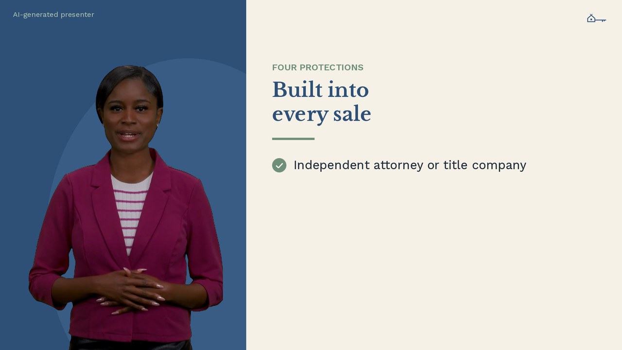 How Your Cash Home Sale Is Protected